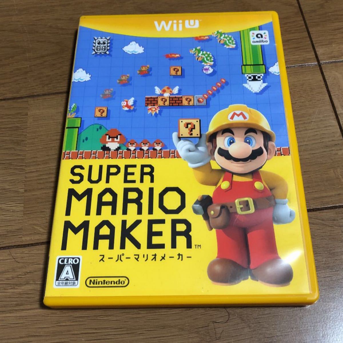 スーパーマリオメーカー WiiU ソフト SUPER MARIO MAKER