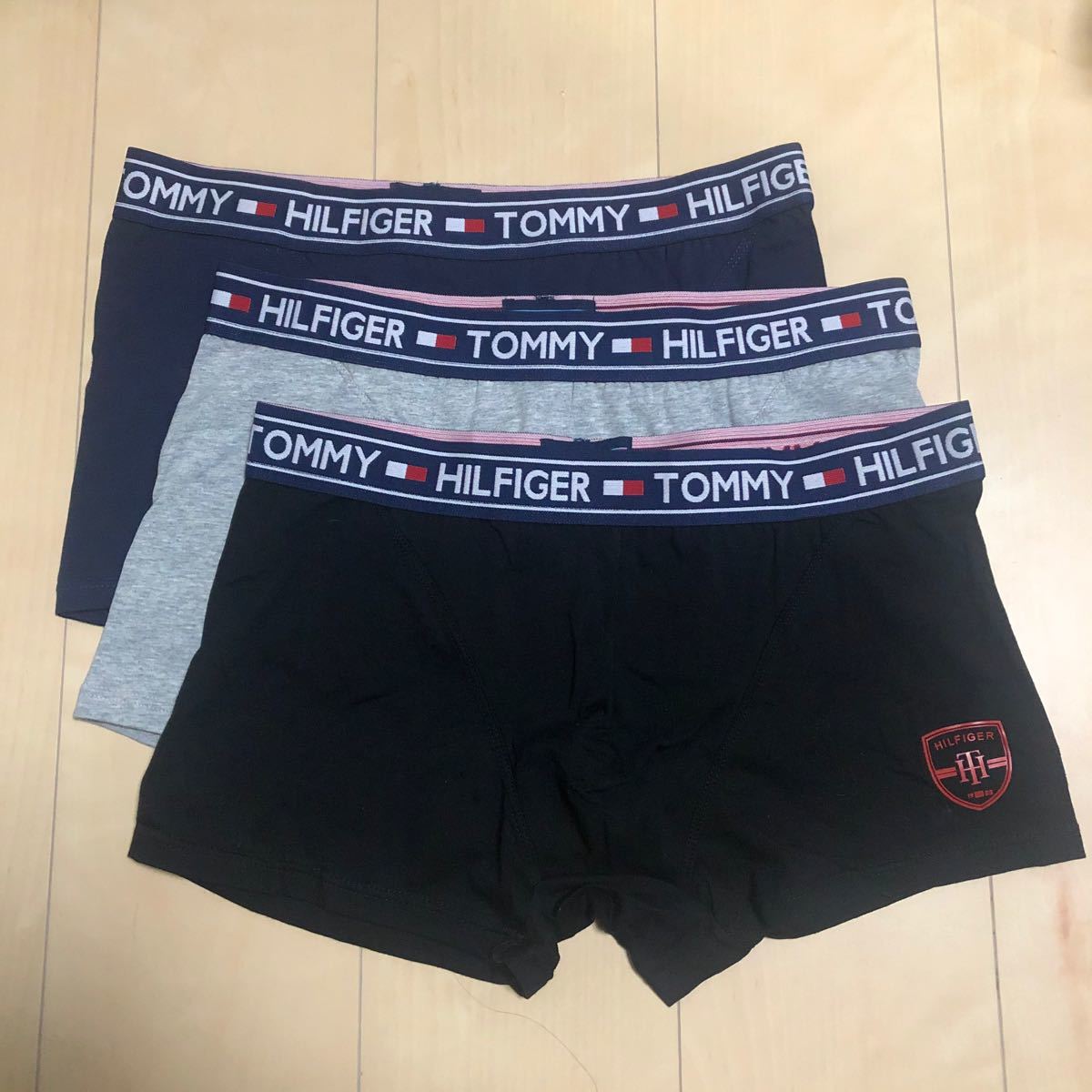 【新品未使用】TOMMY HILFIGER ボクサーパンツ XLサイズ3枚セット