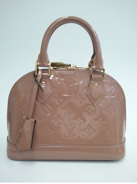 ☆☆【LOUIS VUITTON・ルイヴィトン】アルマBB ヴェルニ ローズヴェルール ハンドバッグ ショルダーバッグ 2Wayバッグ 斜め掛け/未使用☆☆_画像2