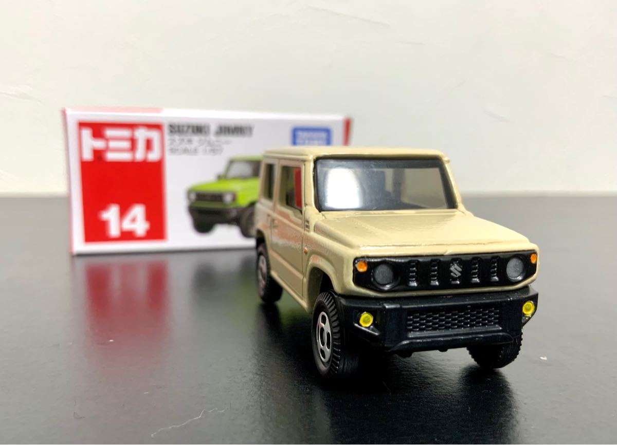 レア含む ジムニー トミカ コレクション jimny jb64 新型ジムニー(JB64)トミカ アイボリー(単色)塗装|Yahoo!フリマ