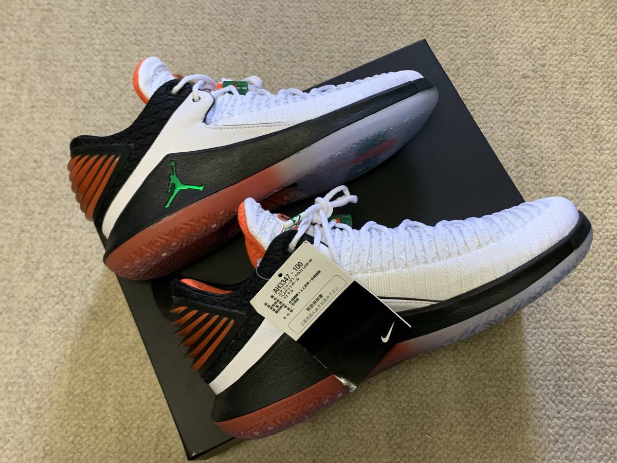 送料無料【やっと出た！】未使用 26.5cm エアジョーダン 32 ロー ゲータレード AIR JORDAN 32 XXXii LOW PF Gatorade AH3347-100【超希少】_画像2