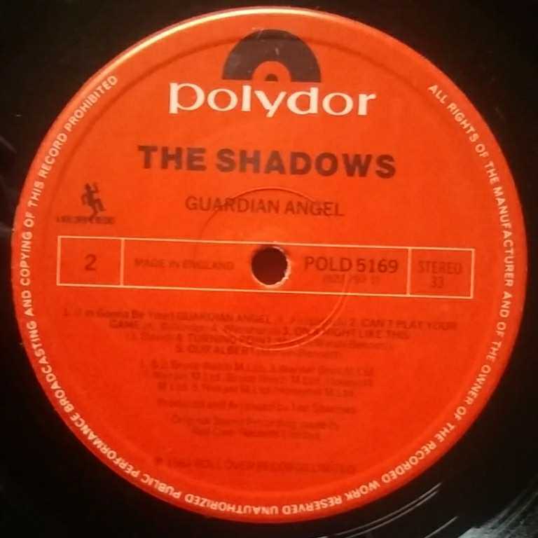 THE SHADOWS/guardian angel　レコード_画像4