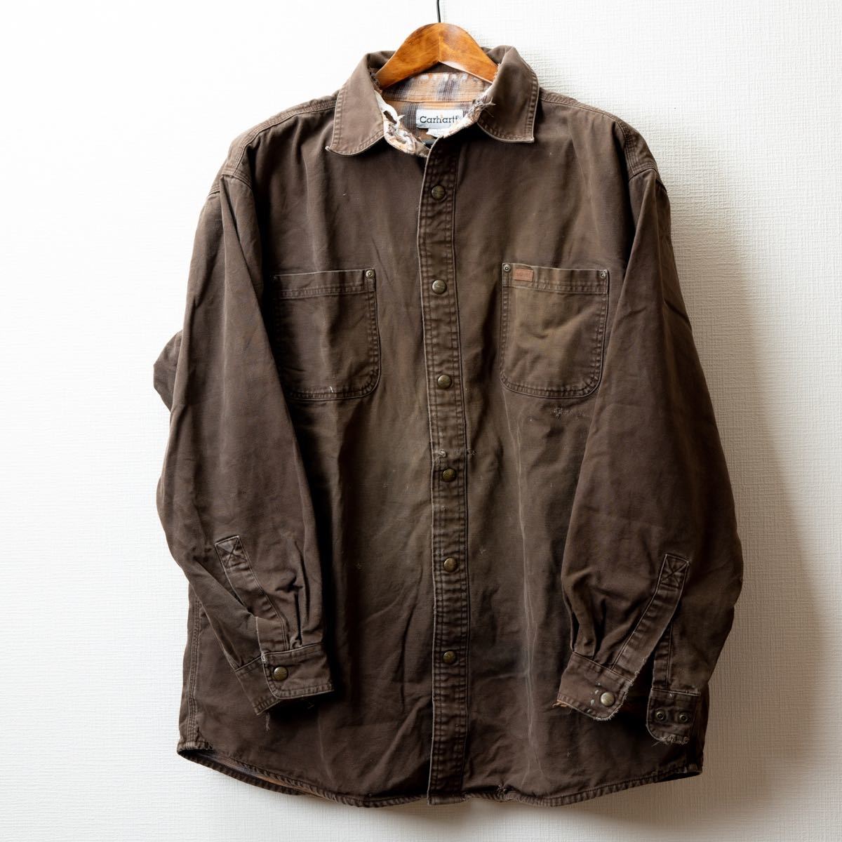 CARHART カーハート コートジャケット ダークブラウン　S296