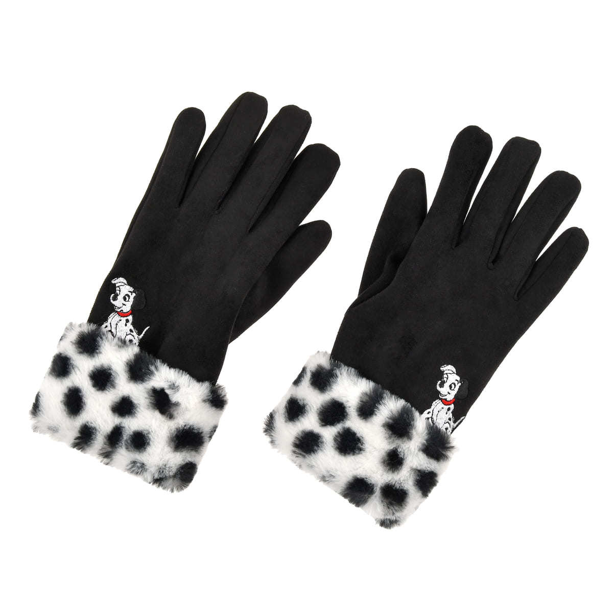  Disney 101 Dalmatians gloves * glove Dalmatian dog reti Disney dog gloves ( dog ) Disney store 