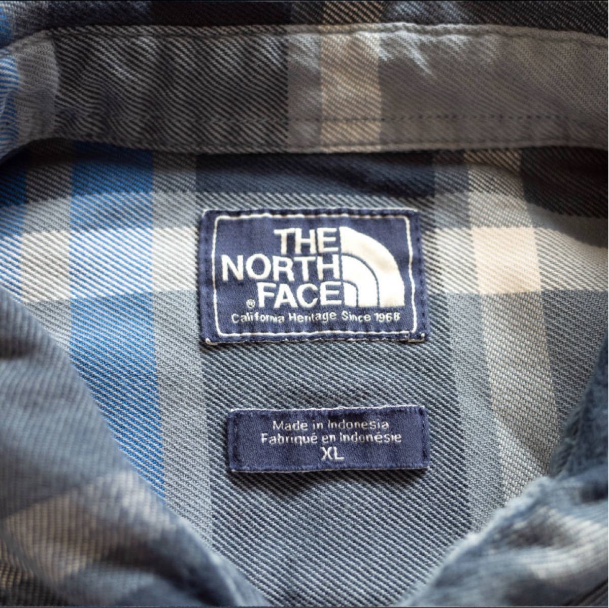 THE NORTH FACE ノースフェイス　ネルシャツ　XL