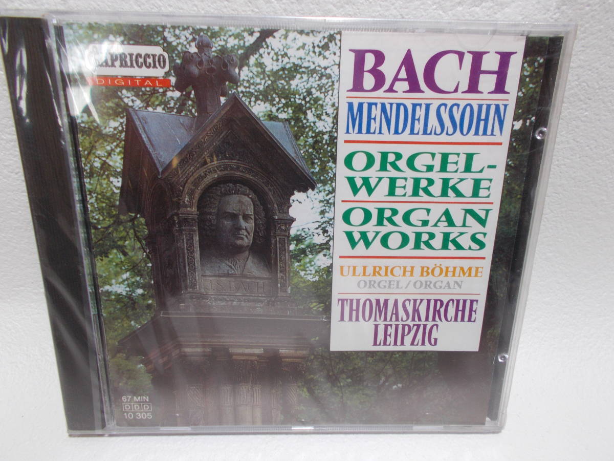 CD輸入盤　Orgelwerke Bmv 552/543/582/590 Bach (アーティスト), Mendelssohn (アーティスト) y-8_画像1