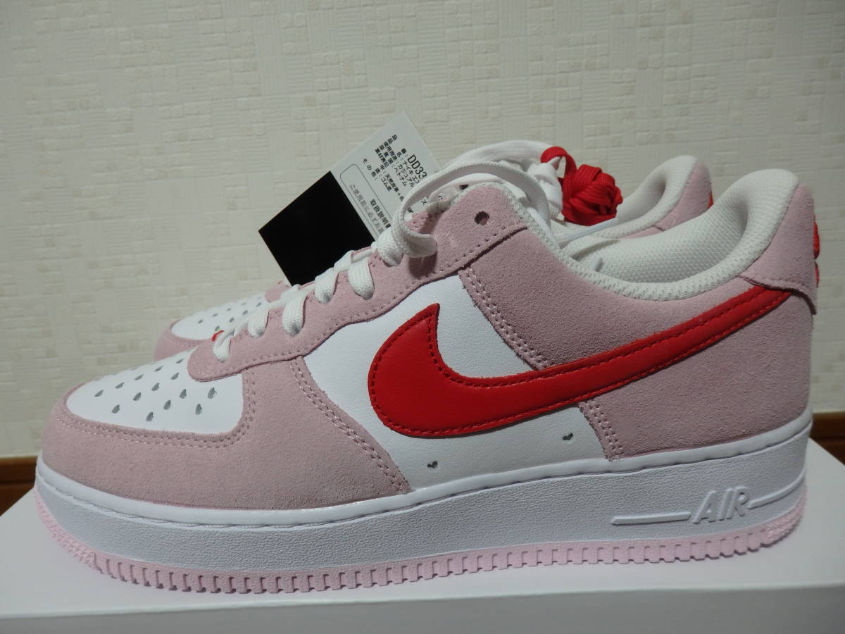 即決☆レア！限定！ 新品 NIKE ナイキスニーカー AIR FORCE 1 '07 LOW QS エアフォース１ ロー バレンタインモデル 27.0cm♪25周年♪35周年_画像1