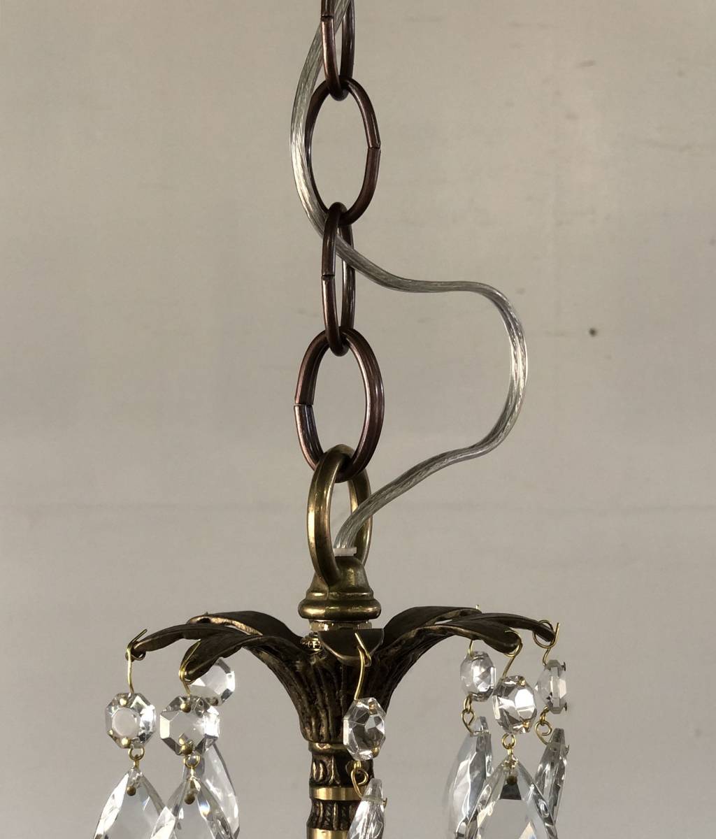 フランス アンティーク 19c Antique Chandelier シャンデリア ランプ ライト 店舗什器_画像4