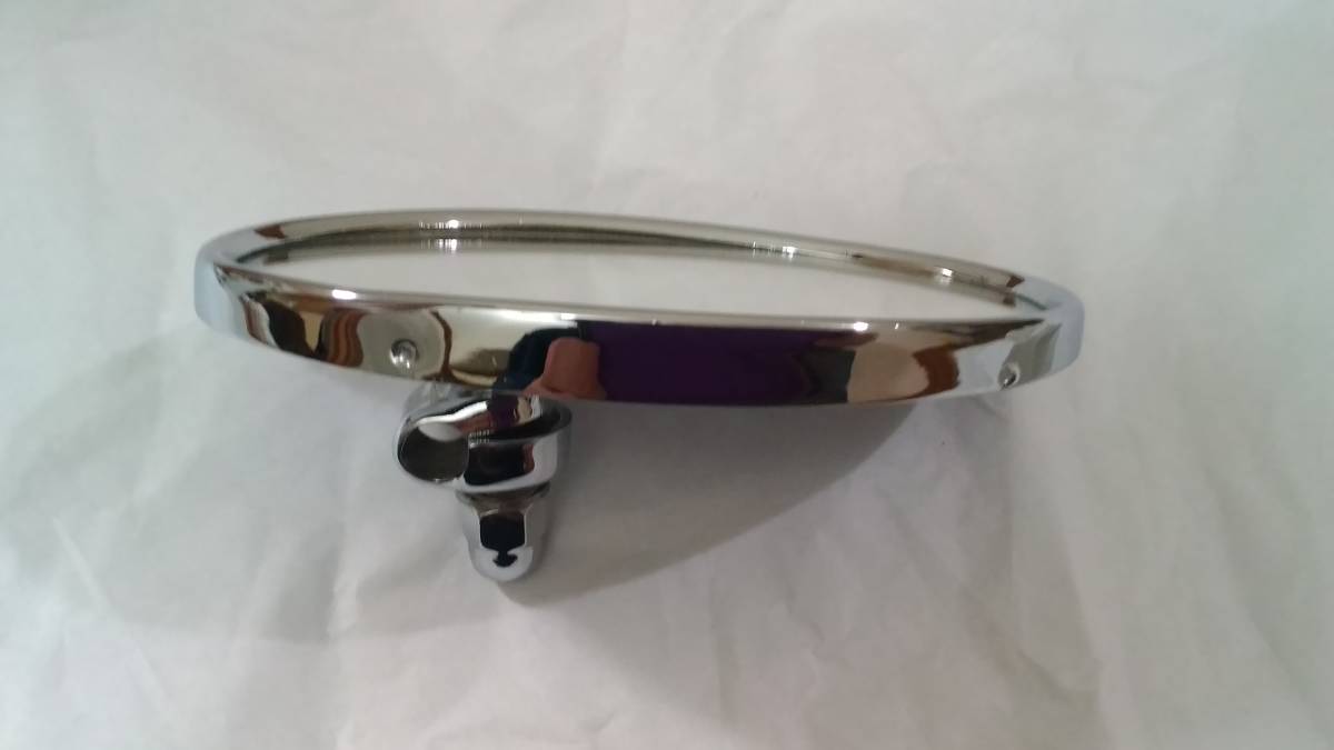 DESMOtesmo clamp oval mirror valuable rare rare that time thing unused NOS goods BMC LEYLAND MINI Ray Land Mini England made 