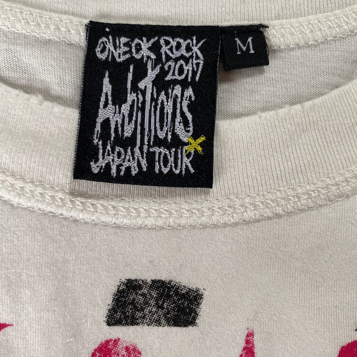 ONE OK ROCK 2017 Anbitions ツアー Tシャツ