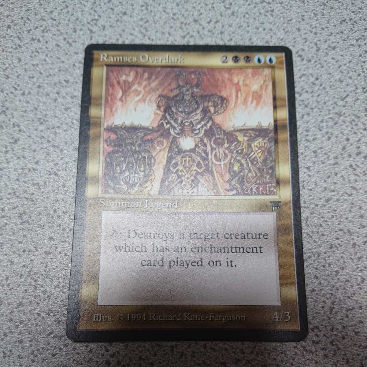 MTG LEG Ramses Overdark 英語 一枚 NM 即決