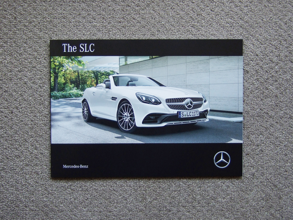 【カタログのみ】Mercedes-Benz 2017.06 SLC 検 メルセデス ベンツ SLCクラス AMG SLC180 SLC200 SLC43 諸元表/価格表付_画像1