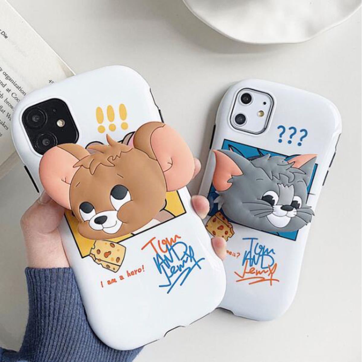 Paypayフリマ Iphoneケース トムとジェリー リング付き Paypayフリマ Iphoneケース トムとジェリー リング付き