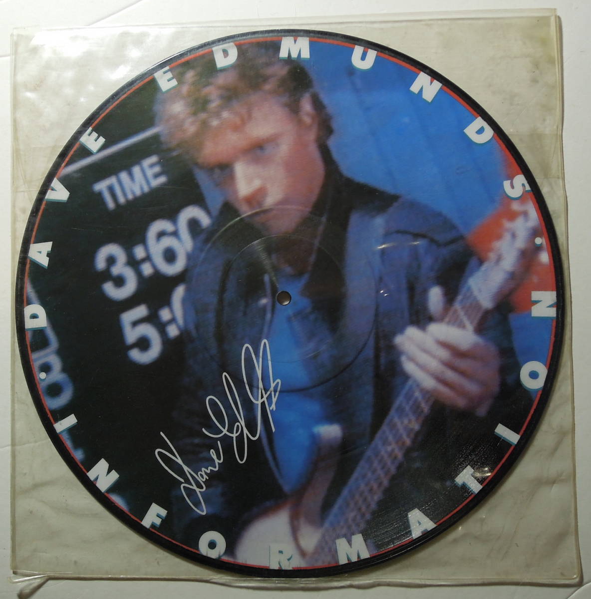 Dave Edmunds・Information　US 12” Promo. Picture Disc_21022602