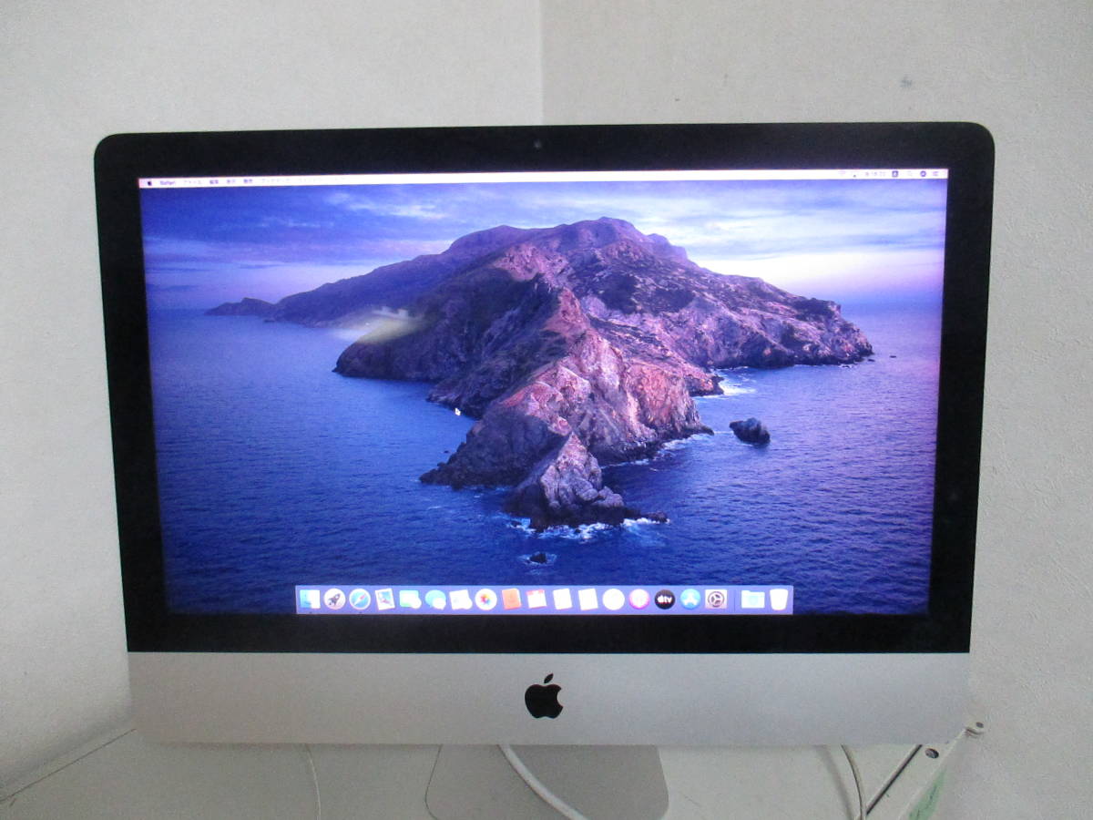 「A-5」美品★Apple A1418 iMac(Retina 4K,21.5-inch,Late2015)クアッドコアi5 3.1GHz/HDD2.0TB/メモリ8GB/無線/MacOS Catalina 10.15.3★_画像1