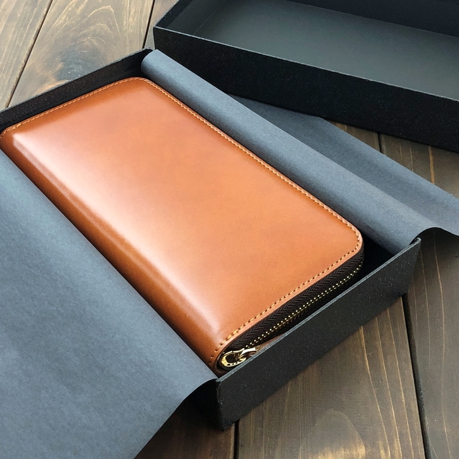 SALE】レーデルオガワ コードバン 財布 新喜皮革 欧州 ヌメ革 本革 革