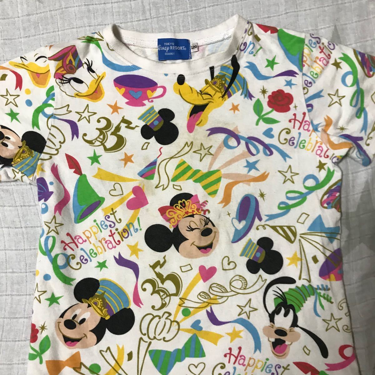 Paypayフリマ 半袖tシャツ ディズニーランド35周年 ディズニー Paypayフリマ 半袖tシャツ ディズニーランド35周年 ディズニー