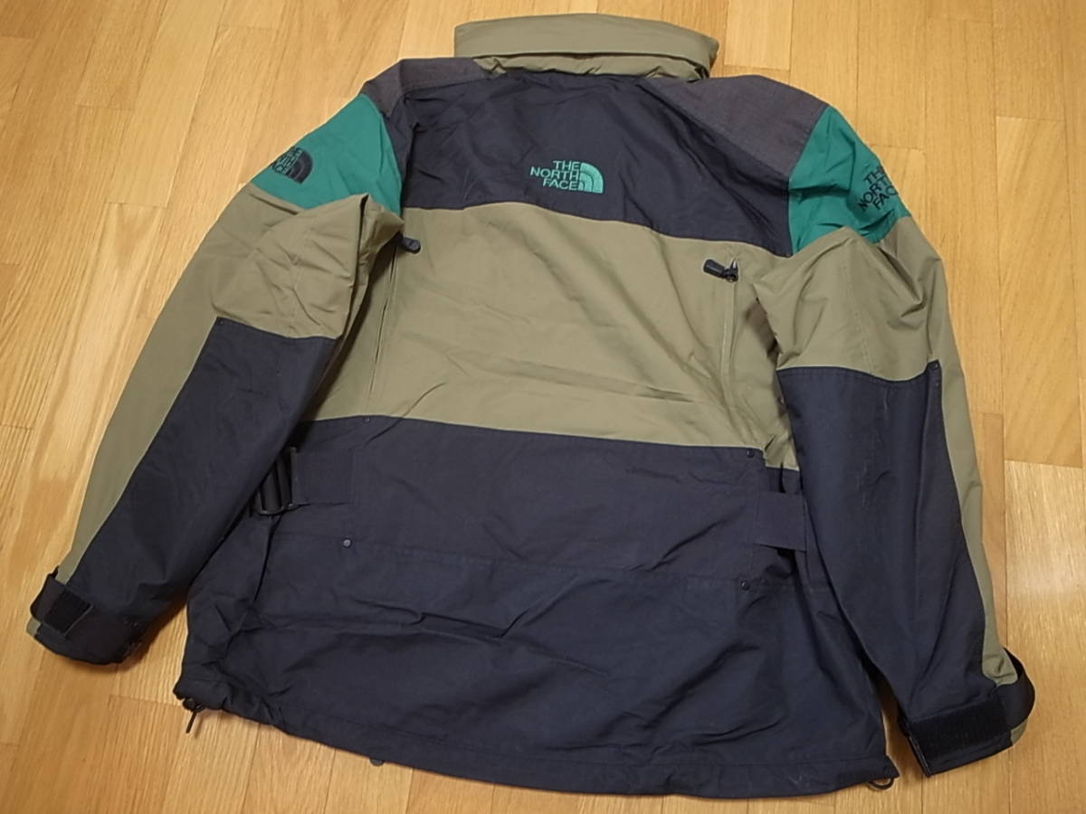 【送料無料 即決】海外限定 THE NORTH FACE STEEP TECH APOGEE JACKET XL 新品 オリーブ ブラック スティープテック アポジー ジャケット