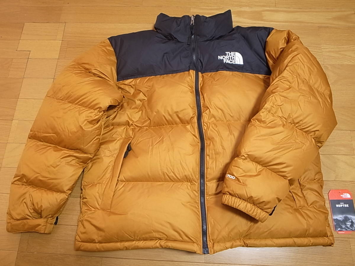 【送料無料 即決】海外限定 THE NORTH FACE 1996 RETRO NUPTSE JACKET サイズXL TIMBER TAN 新品 復刻DOWN ヌプシ ダウンジャケット タン茶