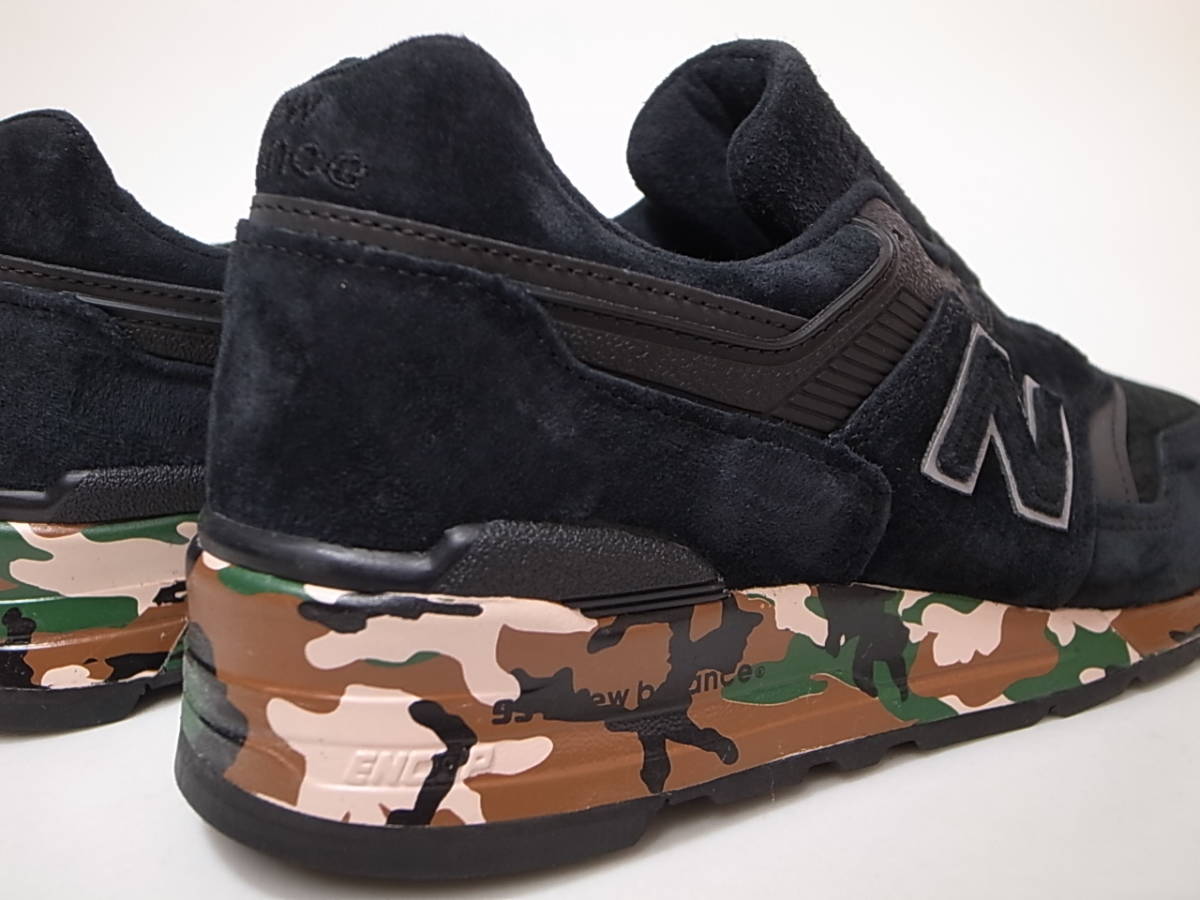 [ free shipping prompt decision ]NEW BALANCE USA made M997CMO 24.5cm US6.5 new goods camouflage pattern duck camouflage -juBLACK x CAMO black x duck limitation MADE IN USA American made 