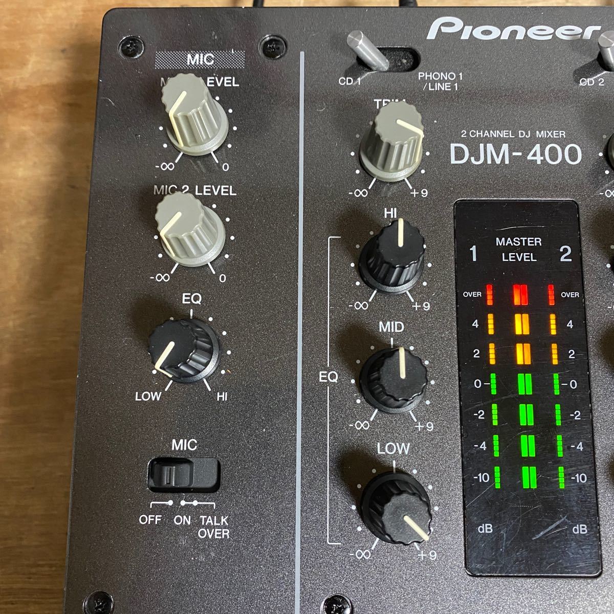 【名機】Pioneer パイオニア DJM400 DJミキサー 08年製