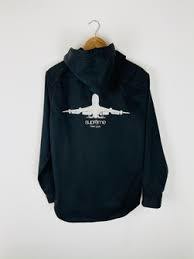 【新品】 Supreme　シュプリーム　planes 飛行機　hooded shirt フード付きシャツ　black　XL　希少