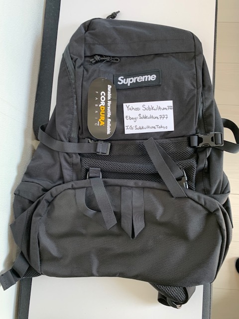 ヤフオク! - 【新品】 Supreme シュプリーム ブラック リュッ