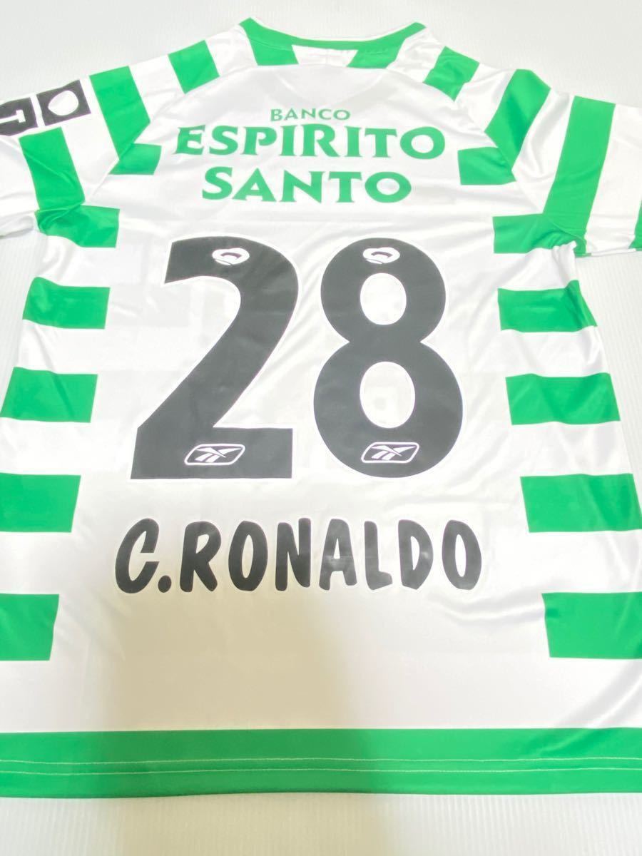 スポルティング・リスボンユニフォーム クリスティアーノ・ロナウド サッカー ポルトガル リーボック
