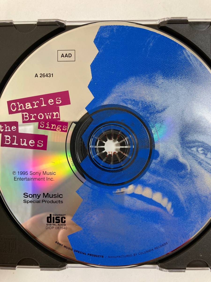 【ブルース】チャールス・ブラウン(Charles Brown)「チャールス・ブラウン・シングズ・ザ・ブルース」レア中古CD,USオリジナル初盤,BL-195 _画像5