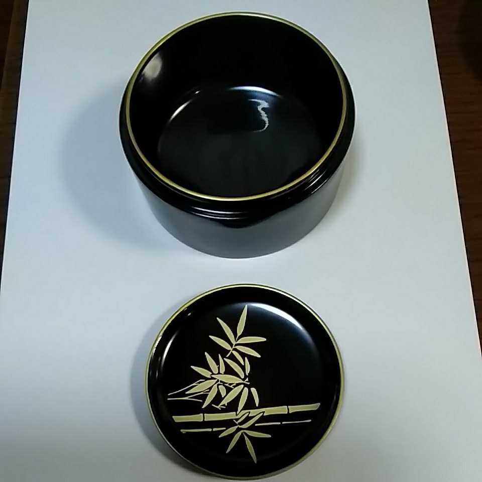 ☆【未使用】京都老舗の漆器店 象彦 竹 久美皿六客セットの画像4