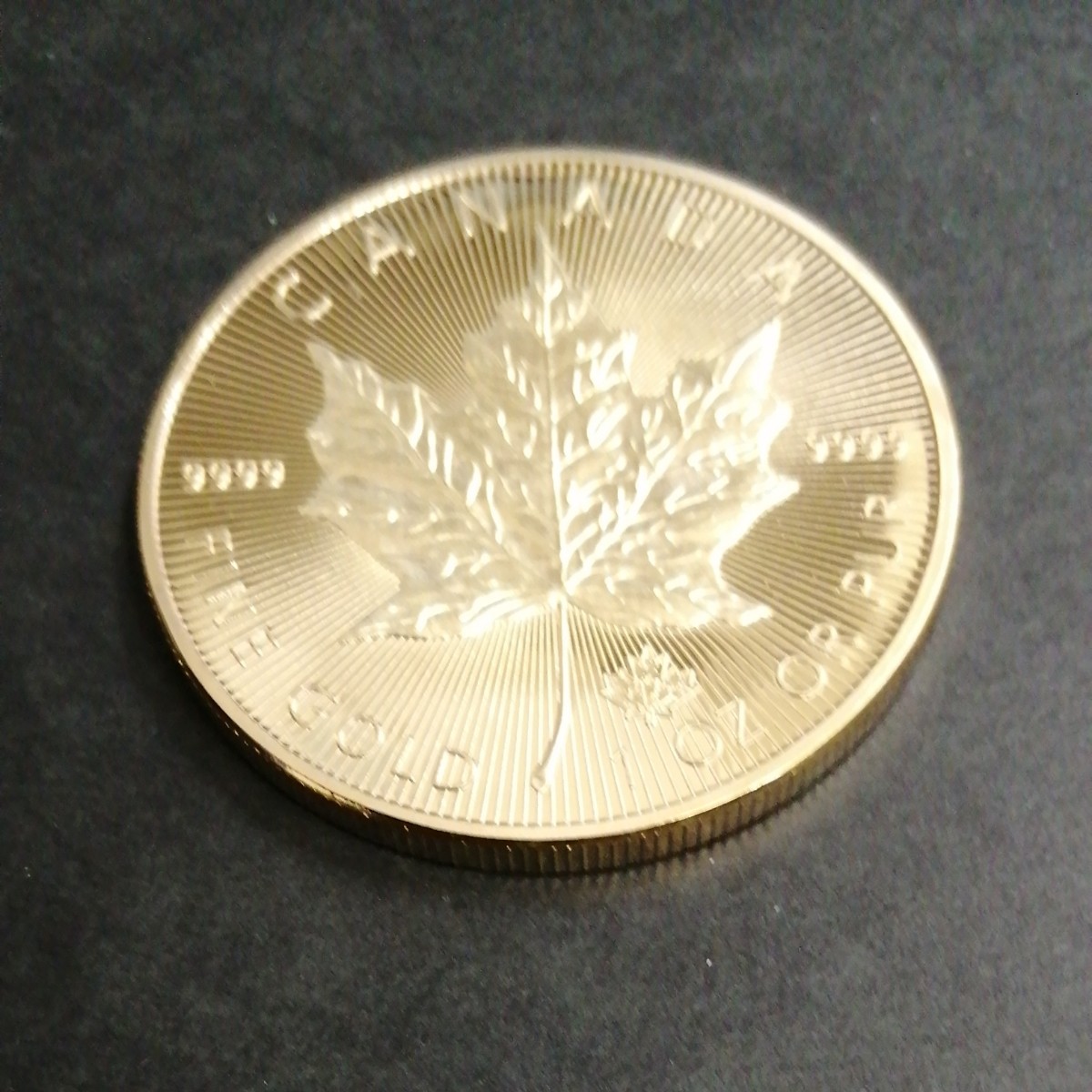 外国金貨　カナダコイン　エリザベス2世　メープルリーフ金貨