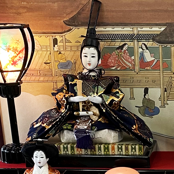 点灯確認済 美品 箱付 喜月作 特選 三月 雛人形 美術 高級 点灯確認済 美品 箱付 喜月作 特選 三月 雛人形 美術 高級