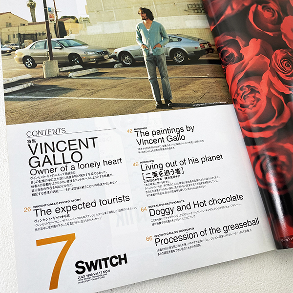 Yahoo!オークション - SWITCH スイッチ ヴィンセント ギャロ Yahoo!オークション - SWITCH スイッチ ヴィンセント ギャロ