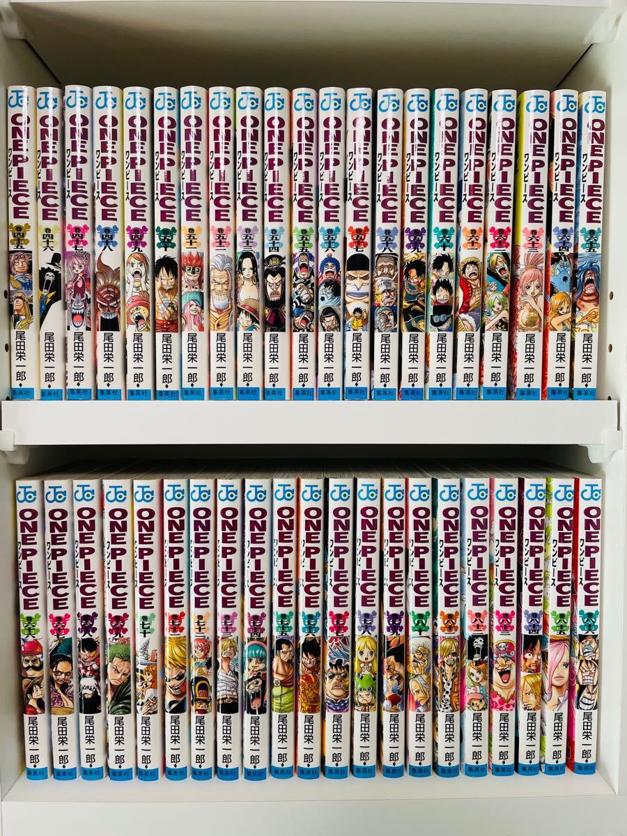 Paypayフリマ ワンピース One Piece コミック 単行本 1 95巻セット 全巻に近い 新品購入 美品 オマケ付 尾田栄一郎 マンガ