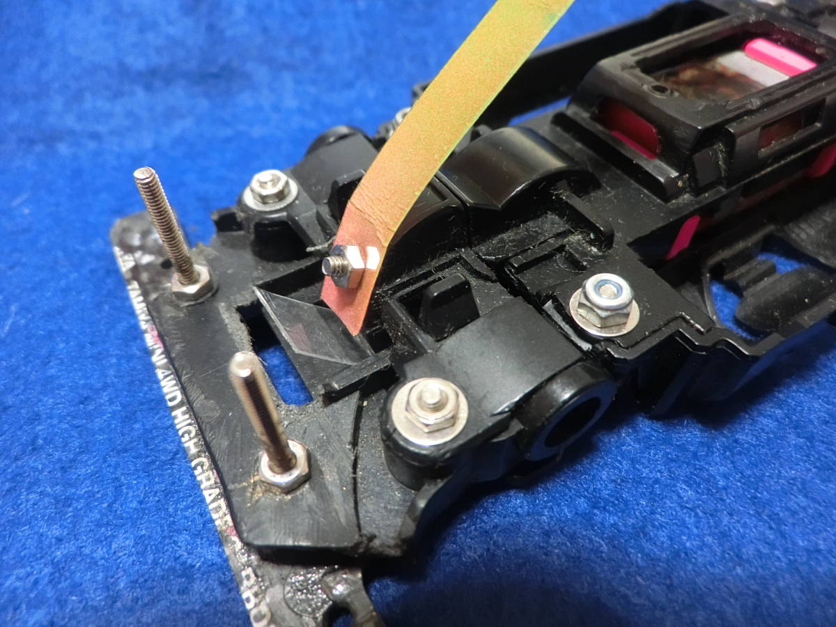 品質が完璧 中古 MSシャーシ 公式5 バンパー付き HDP MSフレキシブル加工 ミニ四駆