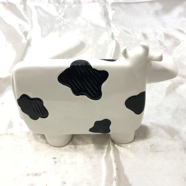 Premier Housewares Ornament Cow Small Black&White Ceramic 牛 装飾品 置物 オブジェ インテリア おしゃれ W26xD8xH19 cm F-380_画像3
