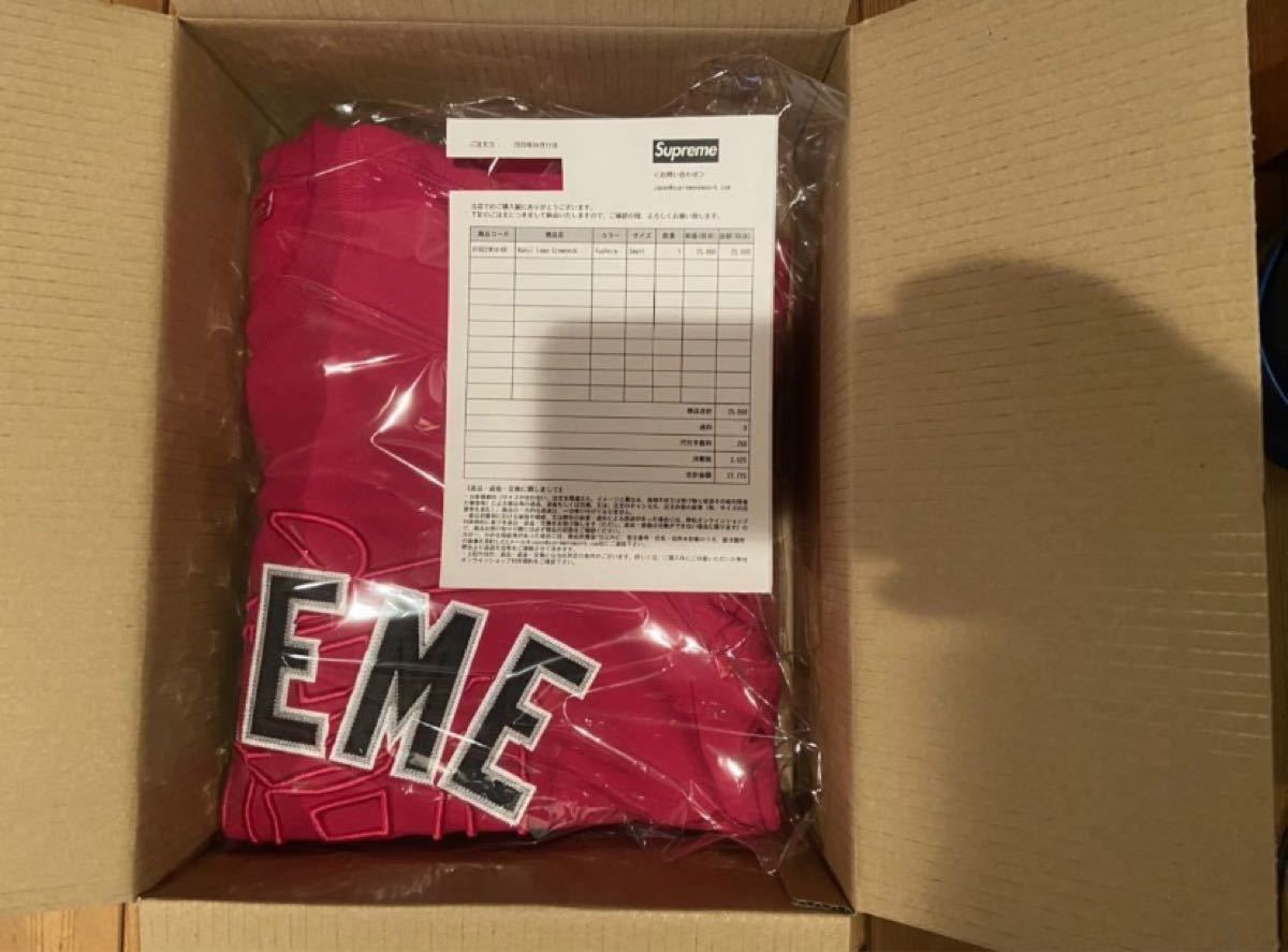 新品 Supreme kanji logo crewneck fuchsia 漢字 最高 クルー 新品 Supreme kanji logo crewneck fuchsia 漢字 最高 クルー