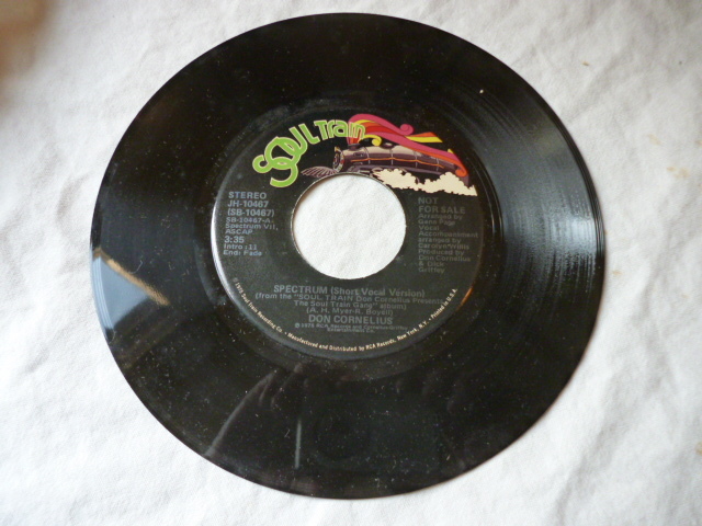 Don Cornelius / Spectrum 名曲 メロウ・ディスコ 7インチシングル　45　オリジナル盤　　試聴_画像1