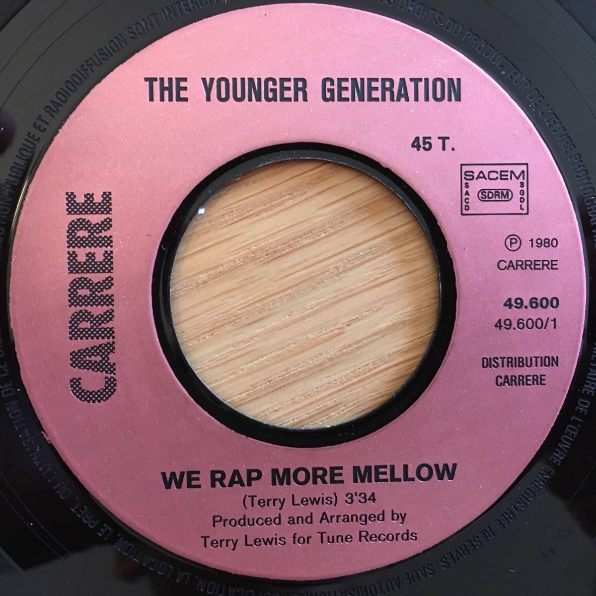 The Younger Generation - We Rap More Mellow * organ bar Sabar Via free soul Kubota takesimuro small west ..funk45 rare glue vu