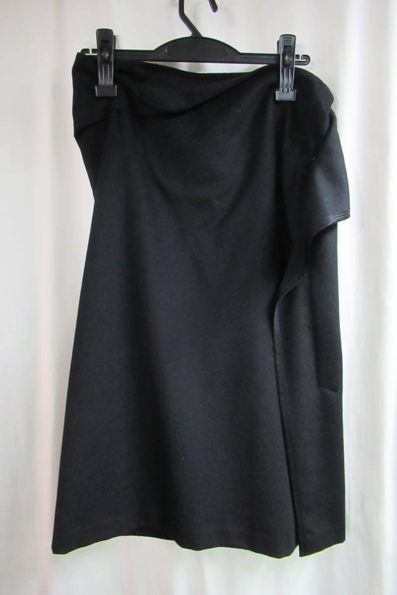 驚きの値段 yohji yamamoto +noir ウエストデザインスカート NT-S09-110 スカート
