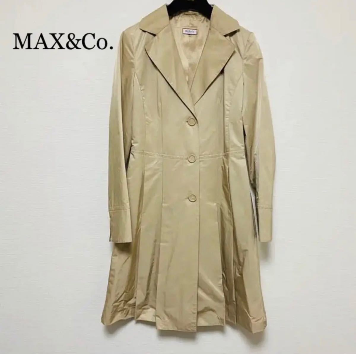 MAX&Co プリーツ スプリングコート|Yahoo!フリマ(旧PayPayフリマ)