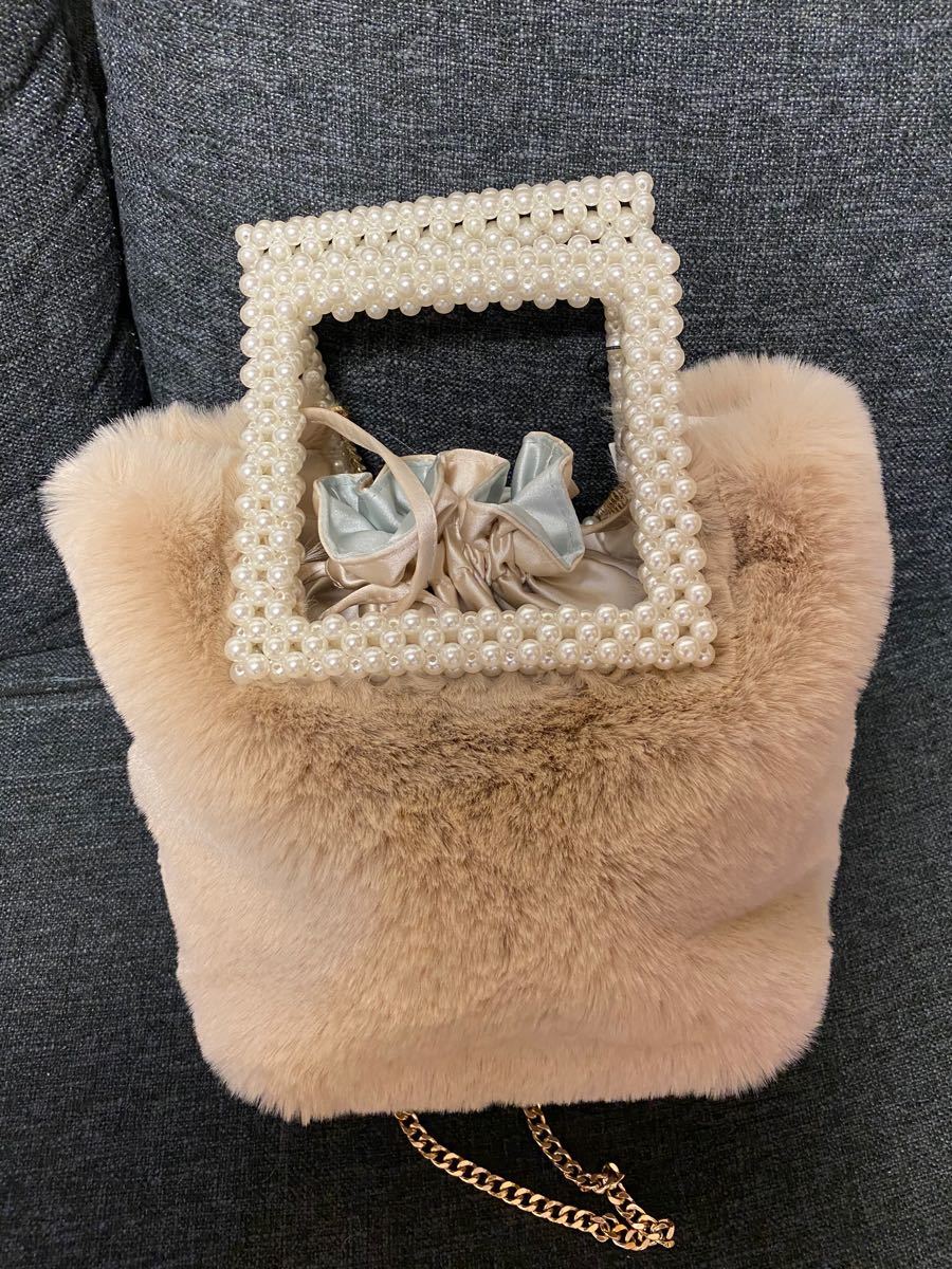 新品未使用タグ付き ZARA ザラ ZARA ザラ フェイクパールハンドル ...