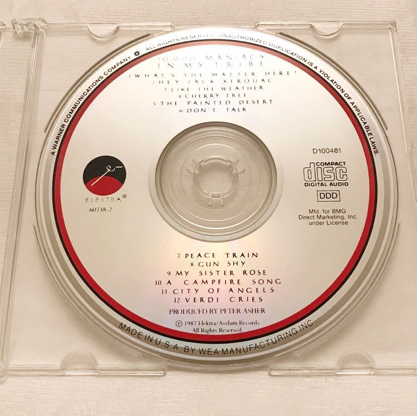 CD2枚セットで 10,000 MANIACS - IN MY TRIBE ／ NATALIE MERCHANT - OPHELIA CDのみ ナタリー・マーチャント_(R1)_画像2