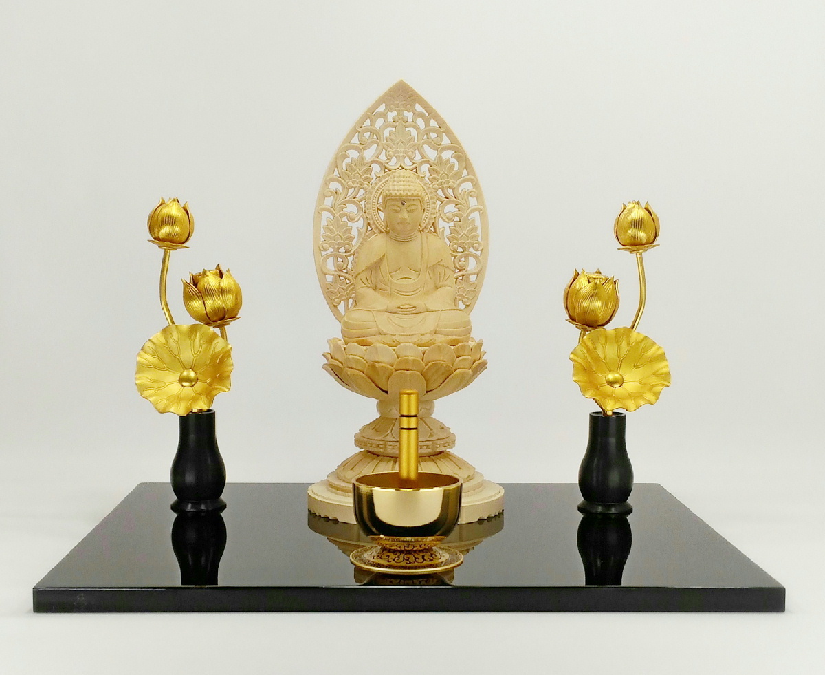 店舗展示品 新品未使用 仏壇 紫檀 若草 細密彫刻 鳳凰 金網 観音 店舗展示品 新品未使用 仏壇 紫檀 若草 細密彫刻 鳳凰 金網 観音
