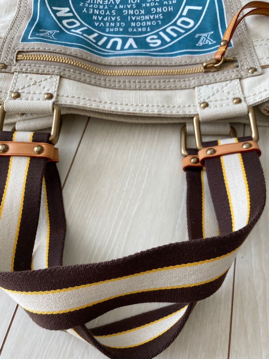 超希少 LOUIS VUITTON 51128 エリプス トートバッグ 大容量
