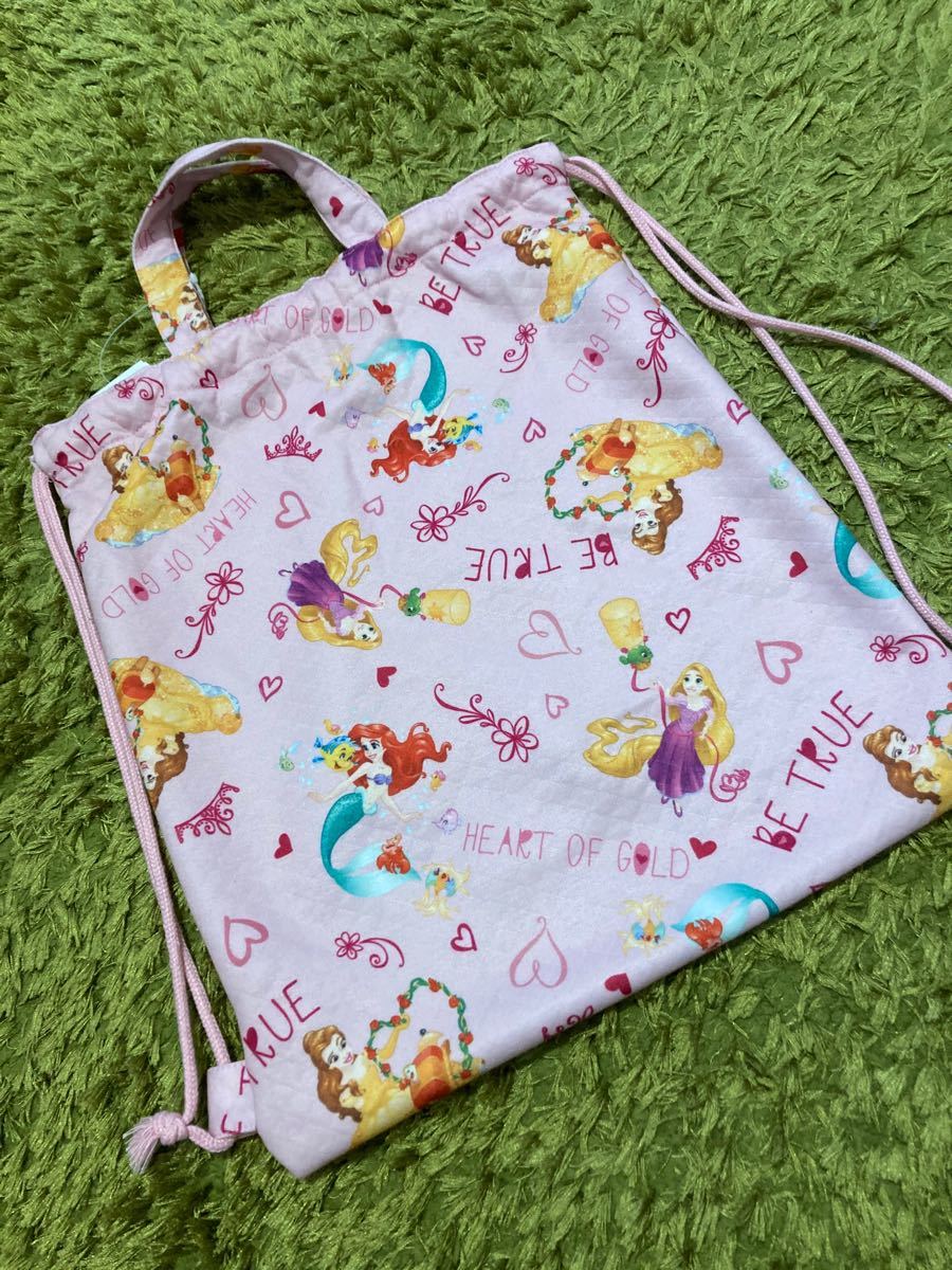 Paypayフリマ 新品 ディズニー プリンセス 体操着入れ キルトナップサック Paypayフリマ 新品 ディズニー プリンセス 体操着入れ キルトナップサック