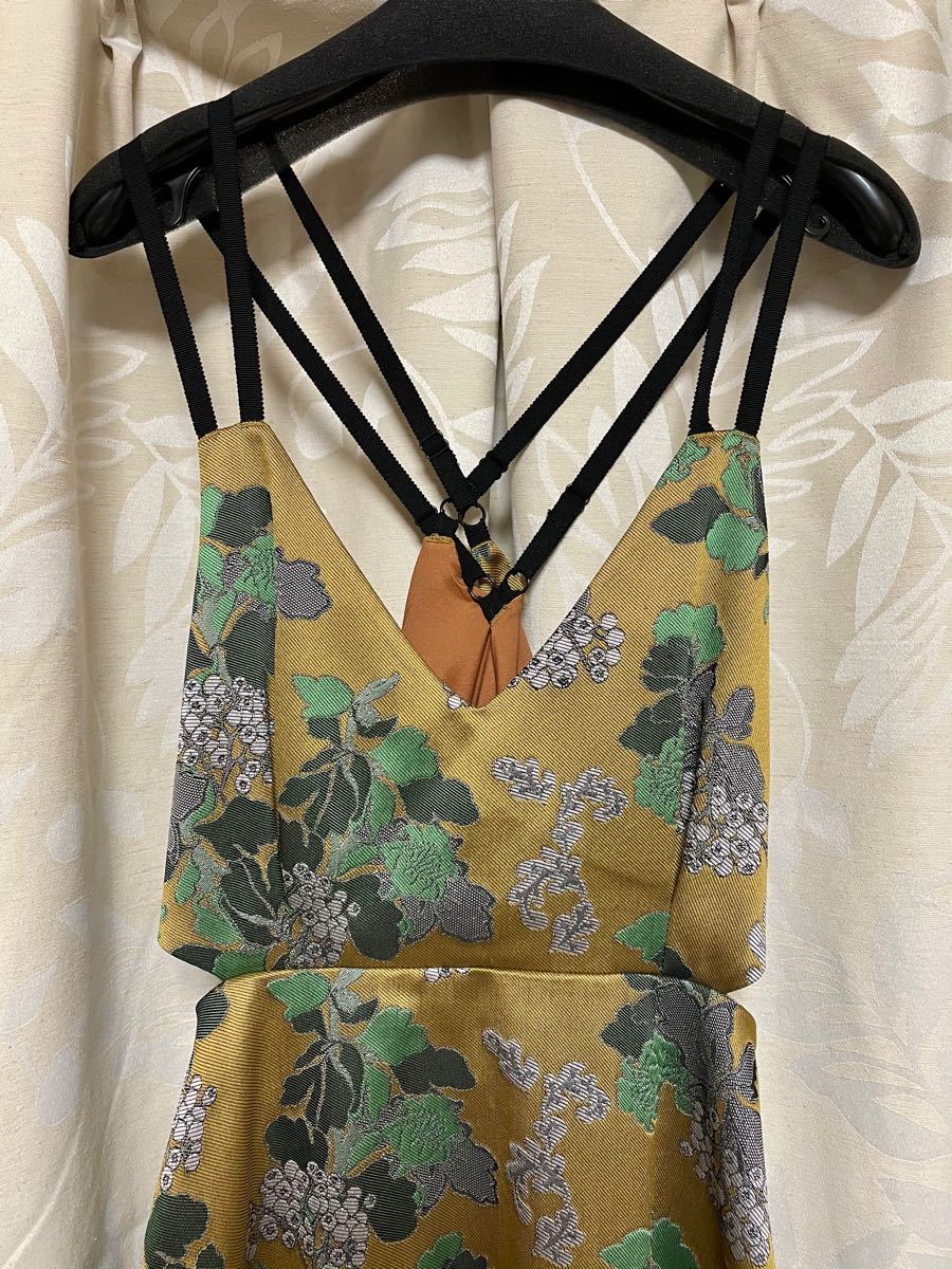 Ameri vintage BERRY JACQUARD DRESS イエロー|Yahoo!フリマ Ameri vintage BERRY JACQUARD DRESS イエロー|Yahoo!フリマ