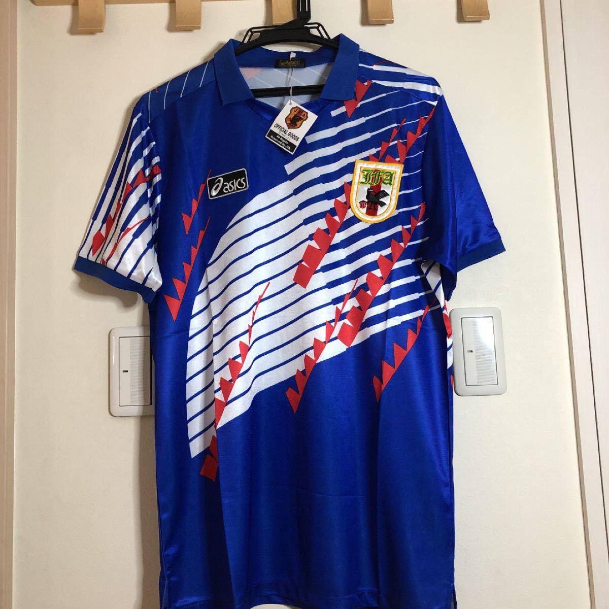 asics】1994年 日本代表 ユニフォーム ドーハの悲劇 三浦知良 asics】1994年 日本代表 ユニフォーム ドーハの悲劇 三浦知良