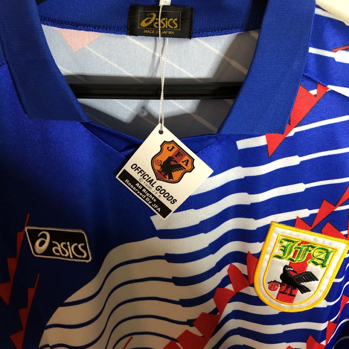 asics】1994年 日本代表 ユニフォーム ドーハの悲劇 三浦知良 asics】1994年 日本代表 ユニフォーム ドーハの悲劇 三浦知良