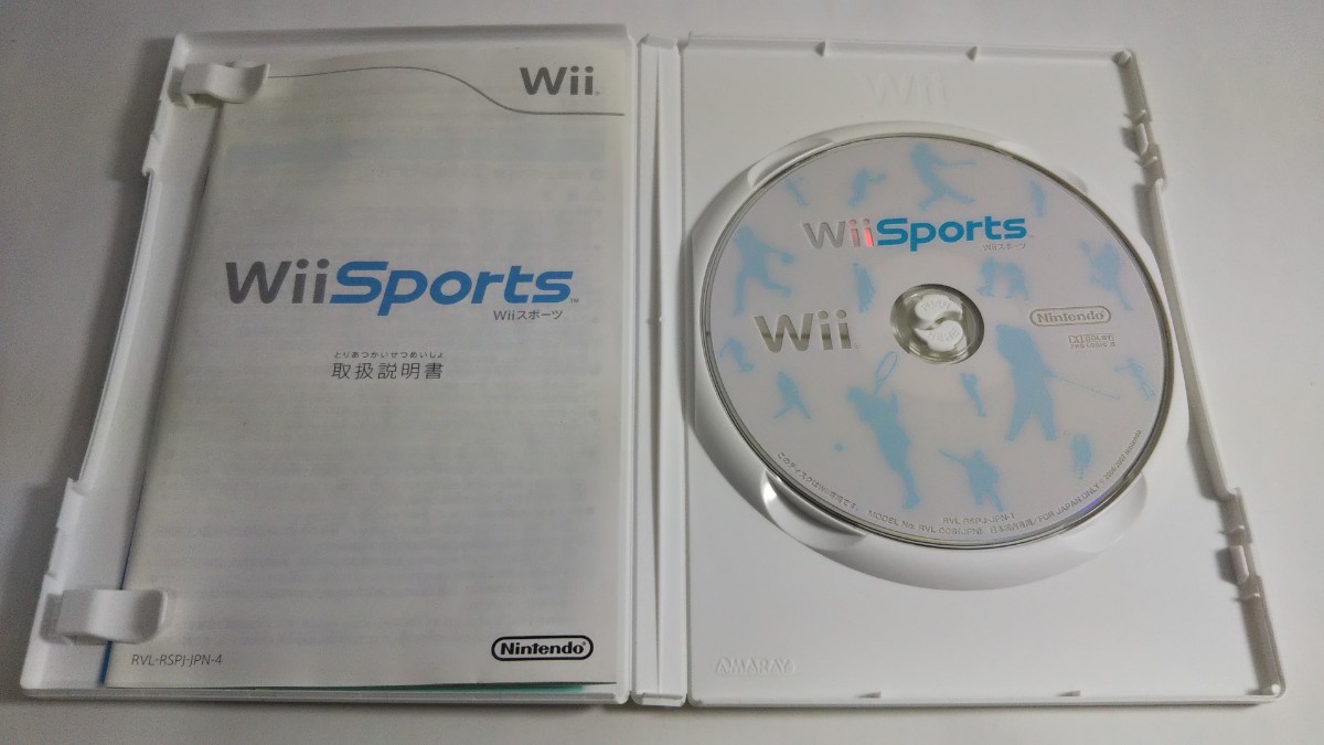 Wii  Wiiスポーツ スーパーマリオブラザーズ ２本セット☆